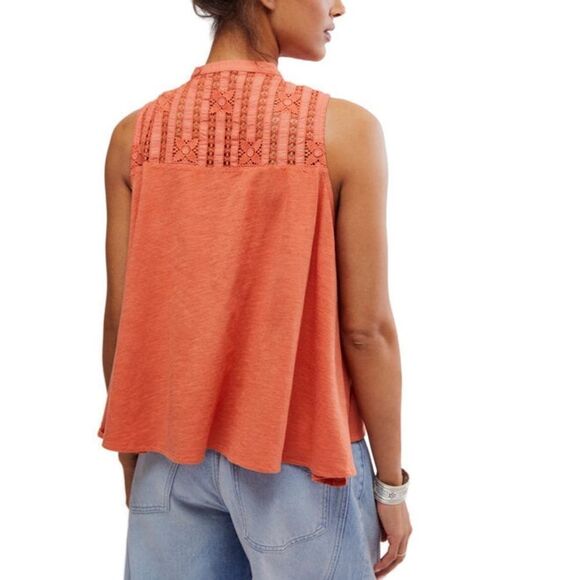 FREE PEOPLE Sunkissed Top Size S - Picture 2 of 10